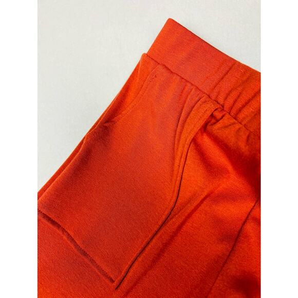 LULU'S XS 100% Let's Warm Up Rusty Rose High Rise Joggers Track Pants NEW B26 - Picture 3 of 9